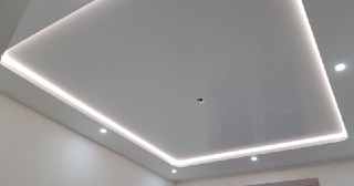 Светодиодные натяжные потолки Барабинск, цена от 1529 руб.